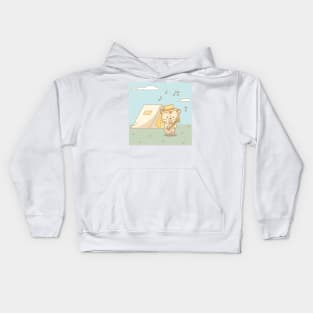 Let's go camping if the weather is nice Kids Hoodie